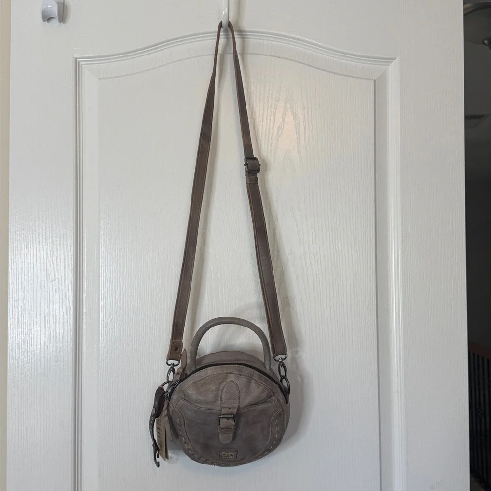 Bed Stu Arenfield Leather Bag in Icicle Gray - Picture 3 of 13
